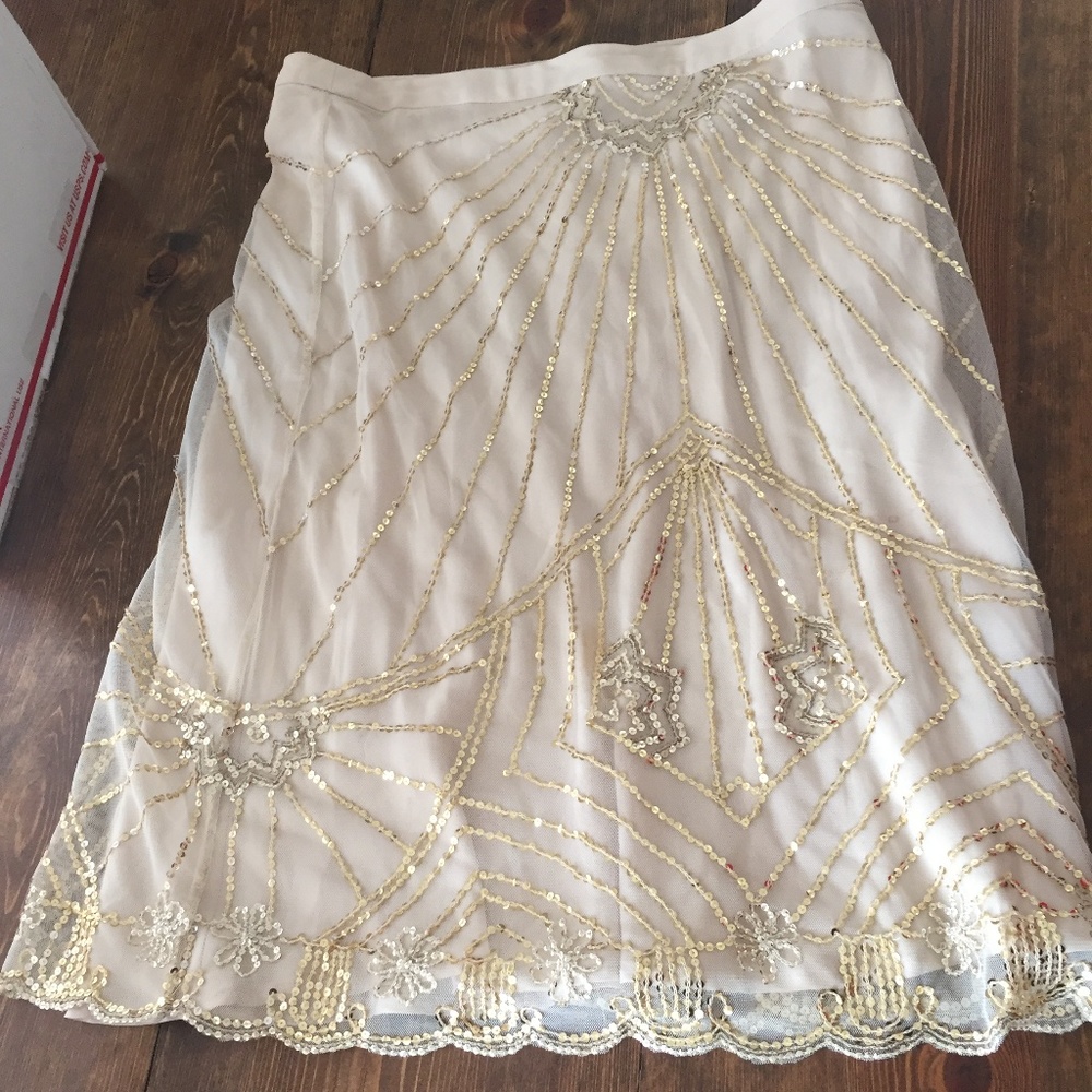 Festive Banana Republic Skirt - Size 8